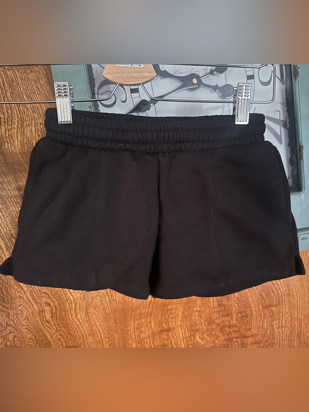art class Black Elastic-Waist Girls' Shorts